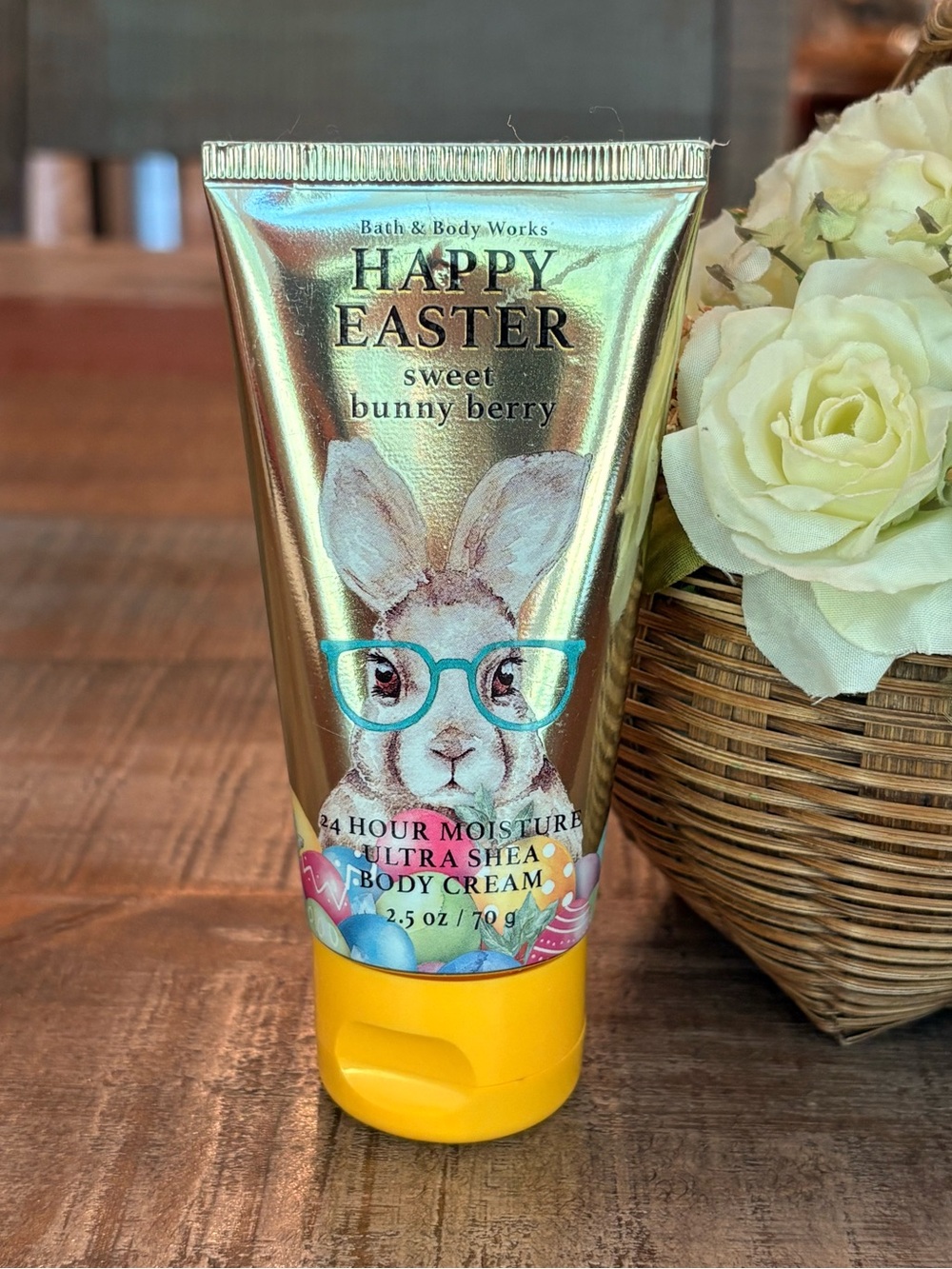 NEW Bath & Body Works HAPPY EASTER Sweet Bunny 🐰 Berry Travel BODY CREAM!